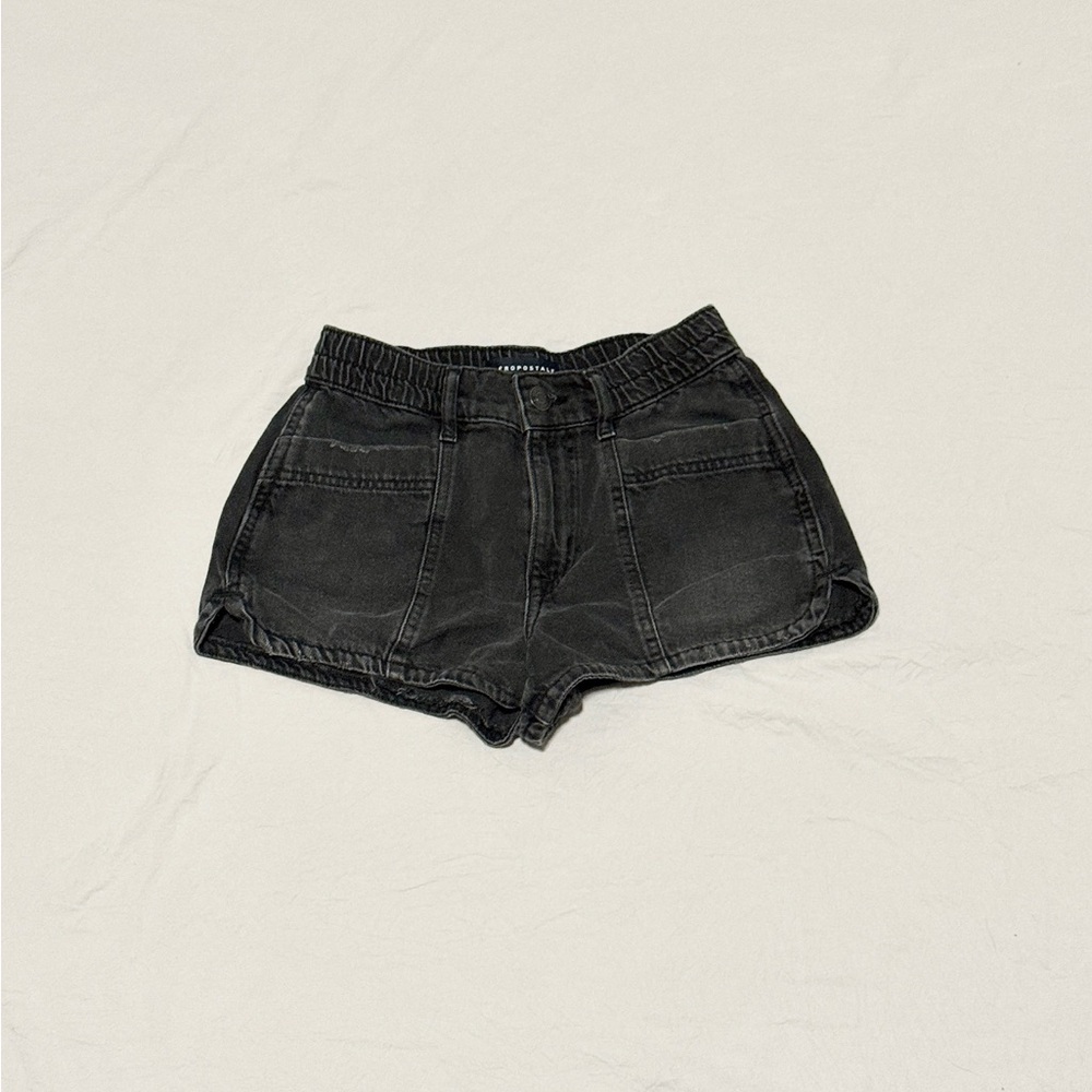 Aeropostale Black Jean Shorts